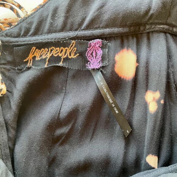 Free People Animal Instincts Maxi Halter Open Back Dress in Cheetah Combo Size 0 - Picture 6 of 12